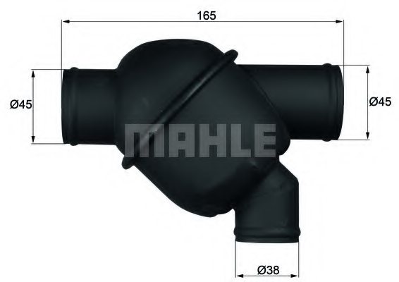 BEHR TH 23 87 Thermostat, coolant